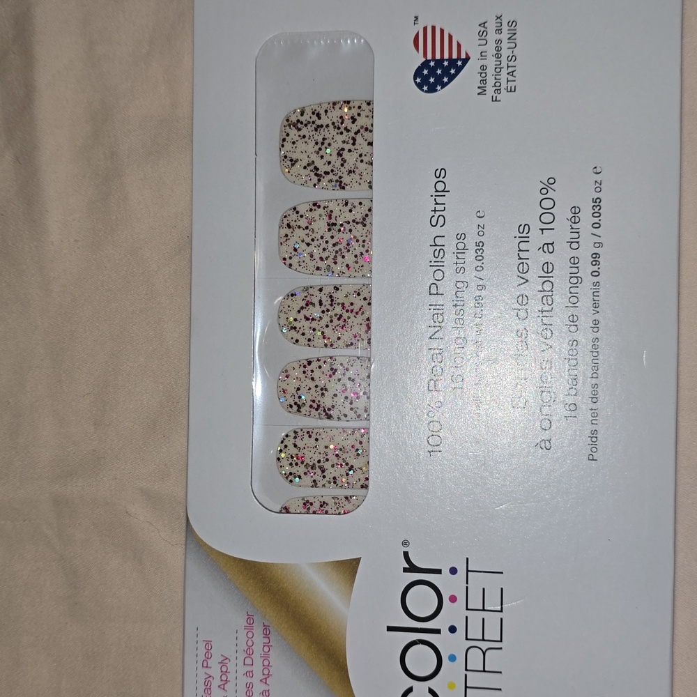 Color Street‎ Nail Strips - Sparkling Confetti Design